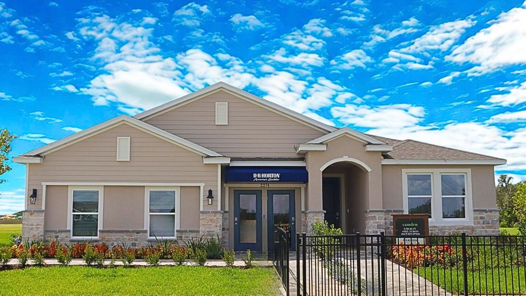 Front exterior of a home in the Archer at Two Rivers community, located in Zephyrhills, FL (Image 1). Front exterior of a home in the Archer at Two Rivers community, located in Zephyrhills, FL (Image 1).