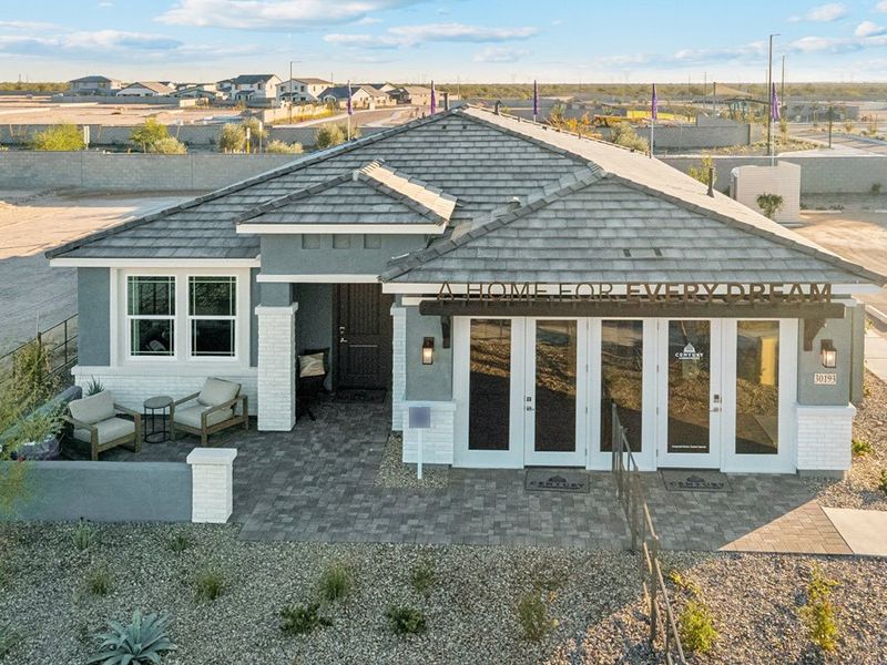 A house with a solar panel. A house with a solar panel.