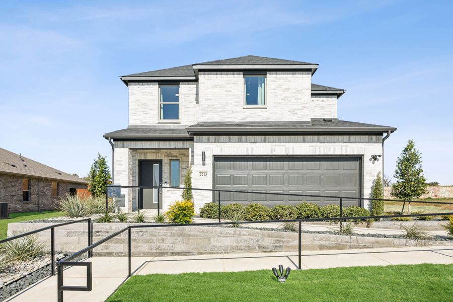 Belmont Magnolia Model Home in Aubrey TX by Trophy Signature Homes Belmont Magnolia Model Home in Aubrey TX by Trophy Signature Homes