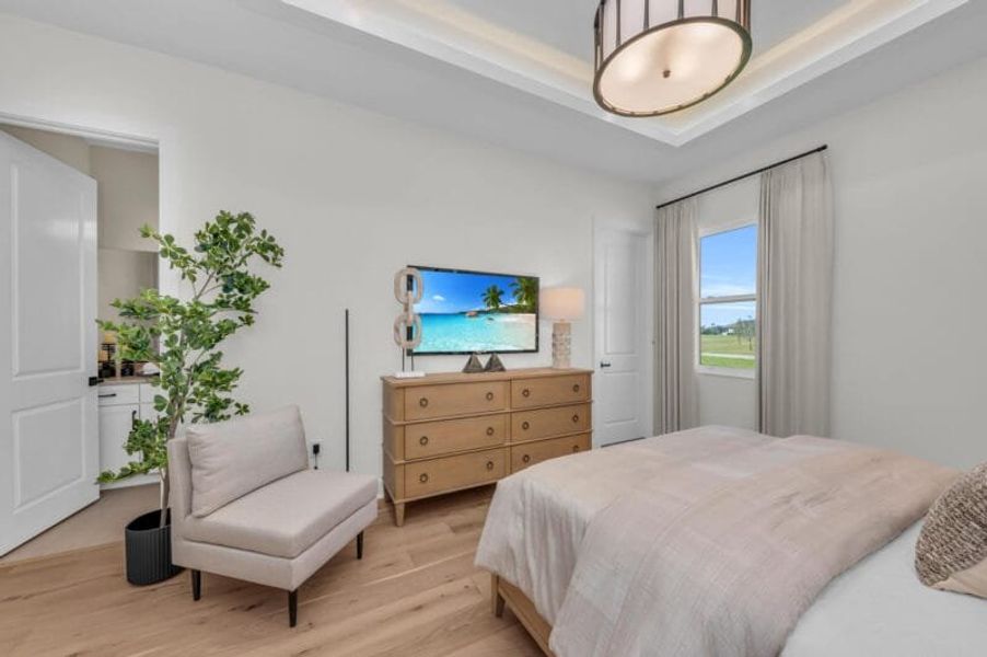 Furnished interior in a model home at Hampton Lakes in Sarasota (Image 90). Furnished interior in a model home at Hampton Lakes in Sarasota (Image 90).