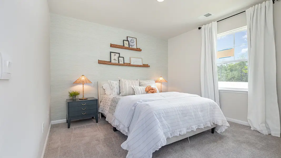 Furnished interior in a model home at Sandridge Park in Little River (Image 8). Furnished interior in a model home at Sandridge Park in Little River (Image 8).