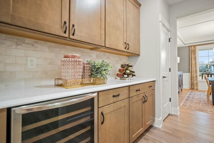 Furnished interior in a model home at Wexford in Elon (Image 10).