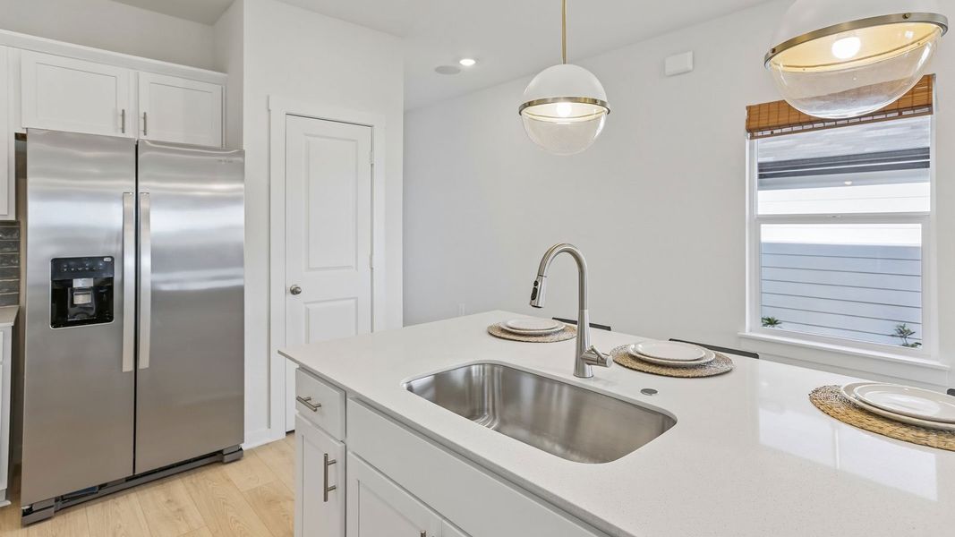 Close-up of interior finishes in a home at Frontier, Mustang Ridge (Image 63).