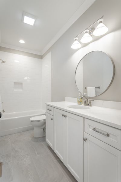 Furnished interior in a model home at Creekside in Cleveland (Image 5).