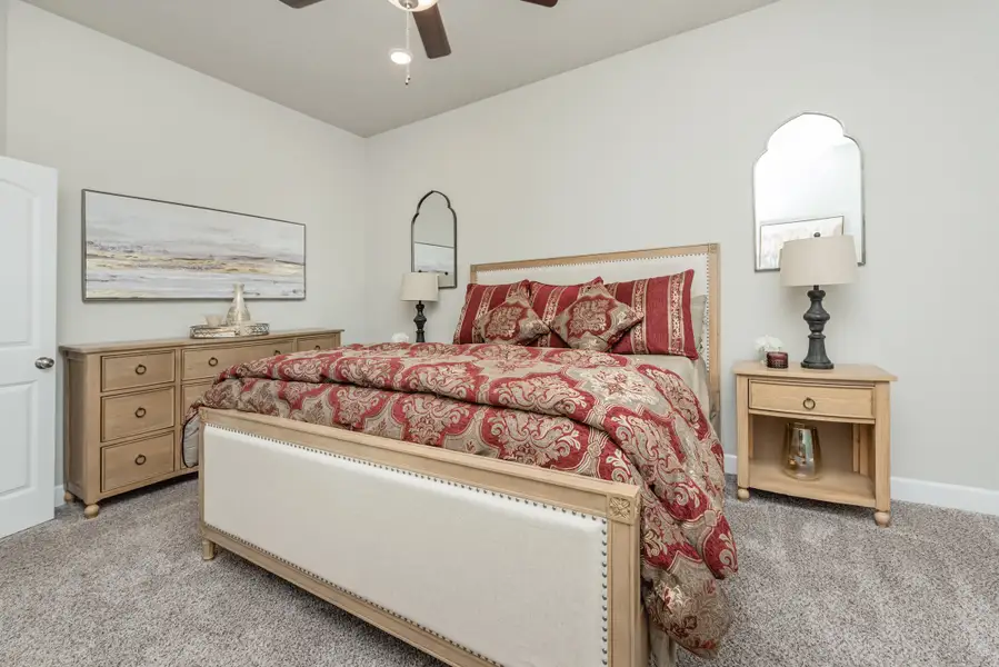 Furnished interior in a model home at The Executive Collection at Yaupon Trails in Bryan (Image 9). Furnished interior in a model home at The Executive Collection at Yaupon Trails in Bryan (Image 9).