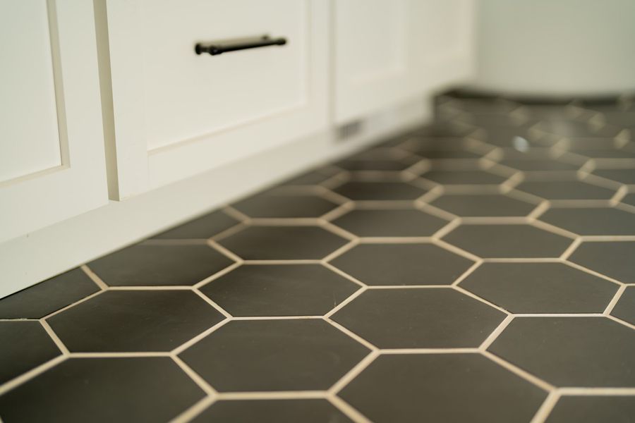 Close-up of interior finishes in a home at Hidden River, Signal Mountain (Image 76).