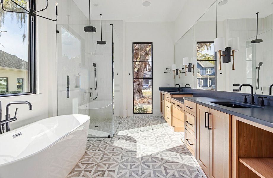 Furnished interior in a model home at The Grove in Oakland (Image 3).