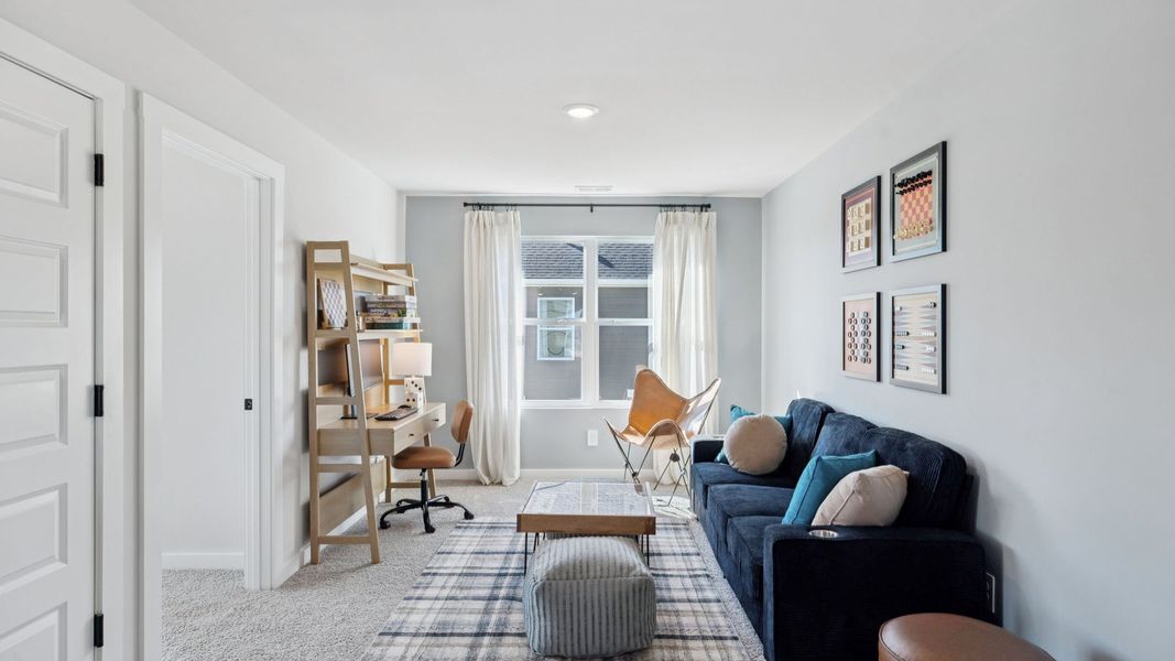 Furnished interior in a model home at Harvest Point in Spring Hill (Image 26).