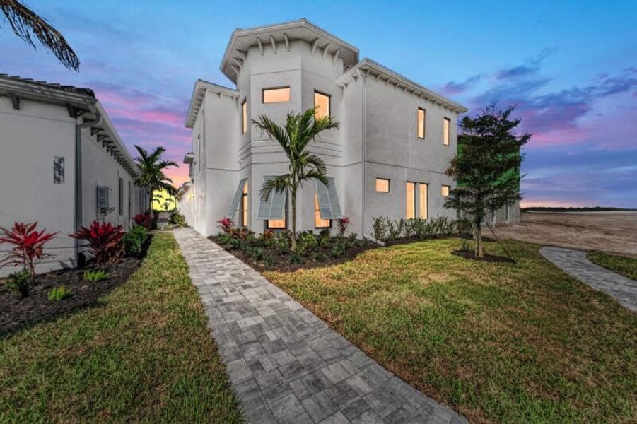 Front exterior of a home in the Aqua community, located in Bradenton, FL (Image 23). Front exterior of a home in the Aqua community, located in Bradenton, FL (Image 23).