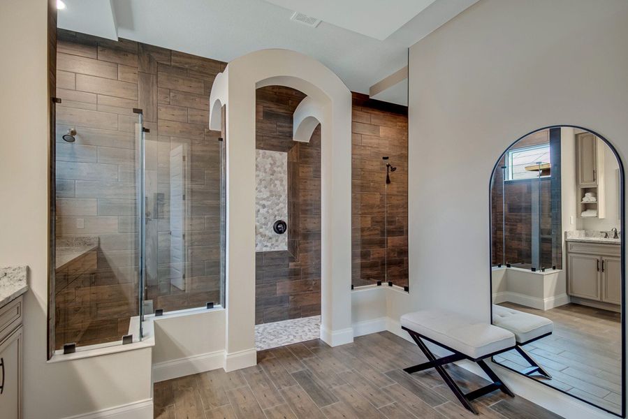 Furnished interior in a model home at Tattersall in Ormond Beach (Image 9).