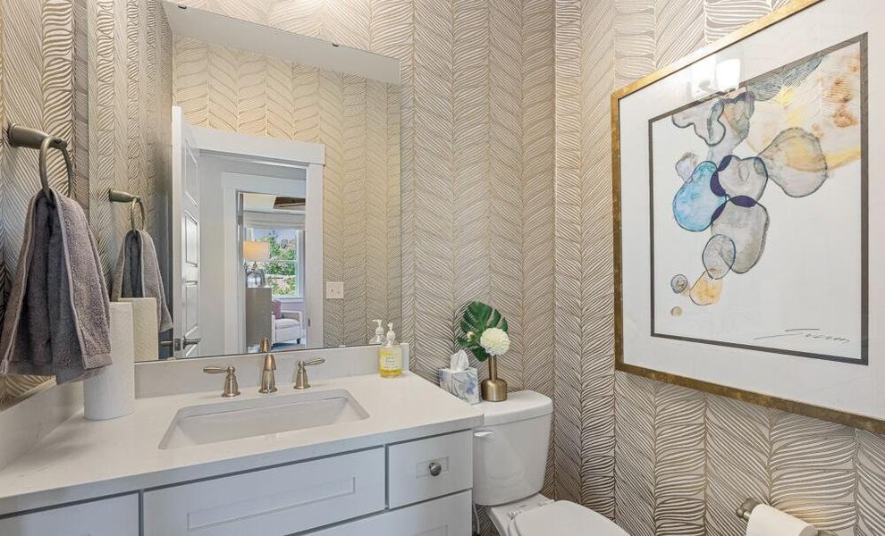 Furnished interior in a model home at High Springs in Clayton (Image 29). Furnished interior in a model home at High Springs in Clayton (Image 29).