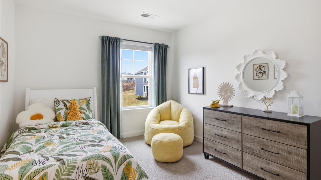 Furnished interior in a model home at Belhaven in Knoxville (Image 38).