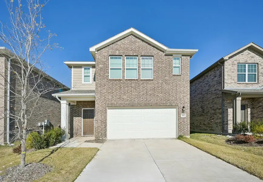 Front exterior of a home in the Monticello Park community, located in Princeton, TX (Image 3).