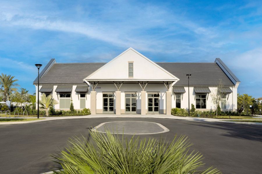 A multipurpose building at the Westlake Adventure Park