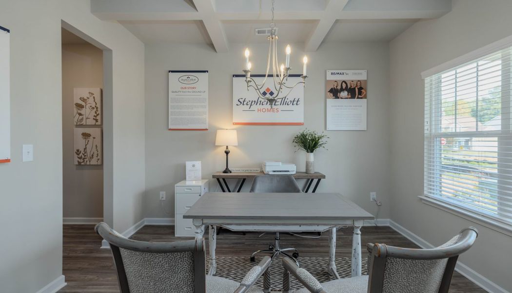 Furnished interior in a model home at Garden Walk in Jackson (Image 19). Furnished interior in a model home at Garden Walk in Jackson (Image 19).