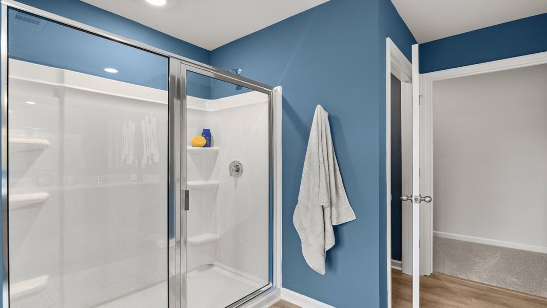 Close-up of interior finishes in a home at Falcon Landing Townhomes, Gainesville (Image 55).