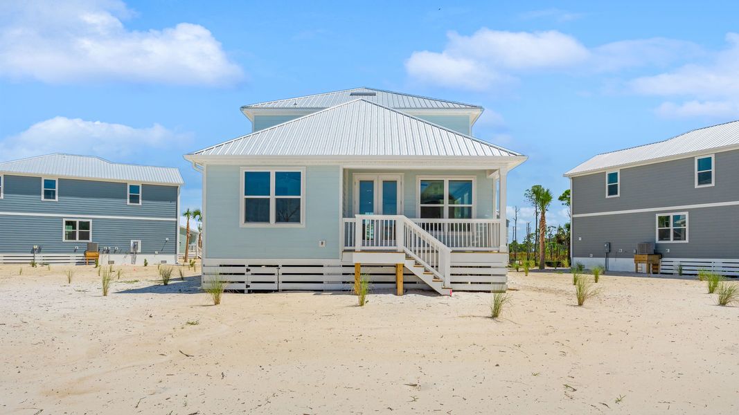 Exterior details of a home in Redfish Cove at Cape San Blas, Port Saint Joe (Image 4).