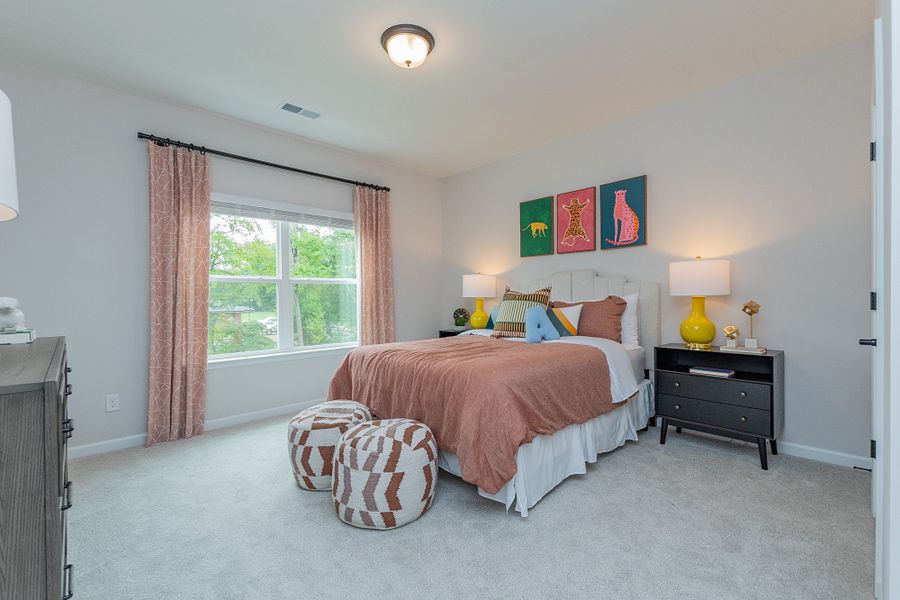 Furnished interior in a model home at Winecoff in Salisbury (Image 12).