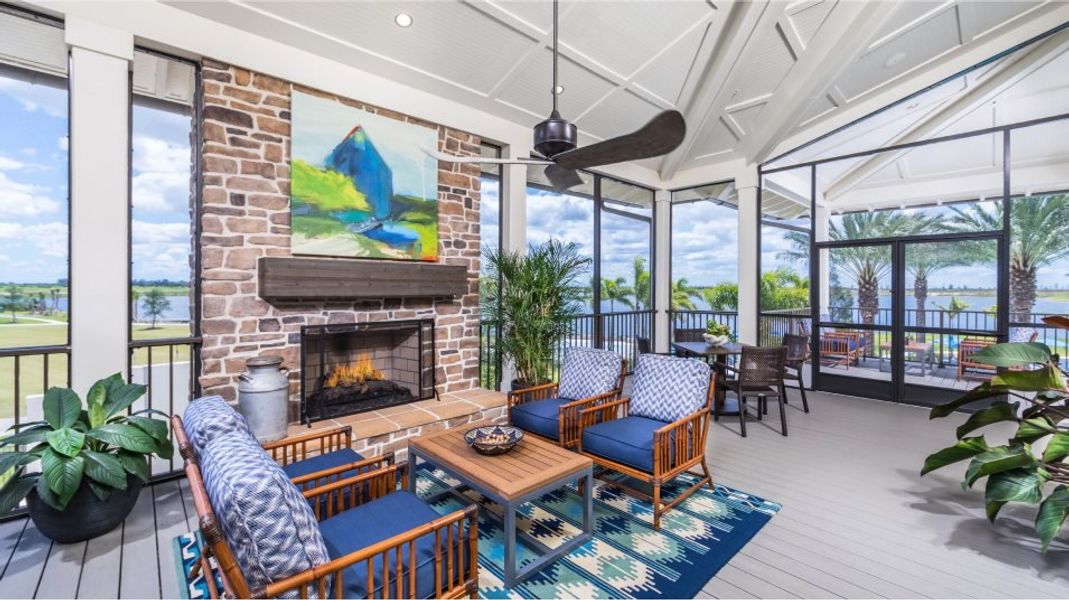 Arden clubhouse lakehouse patio