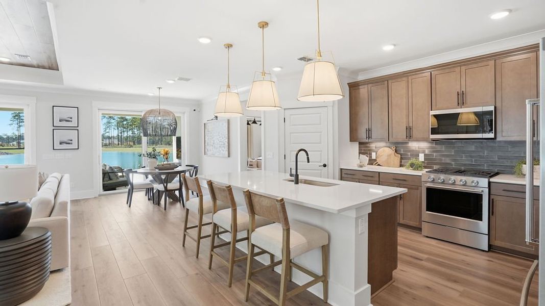 Spacious Kitchens