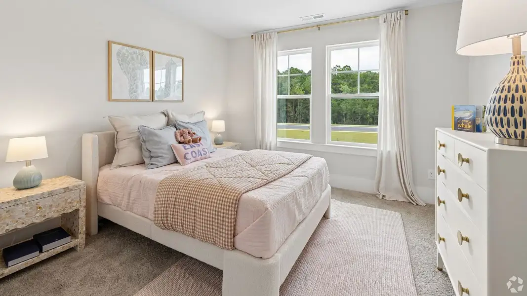 Furnished interior in a model home at The Willows at Blake Farm EXP in Wilmington (Image 29). Furnished interior in a model home at The Willows at Blake Farm EXP in Wilmington (Image 29).