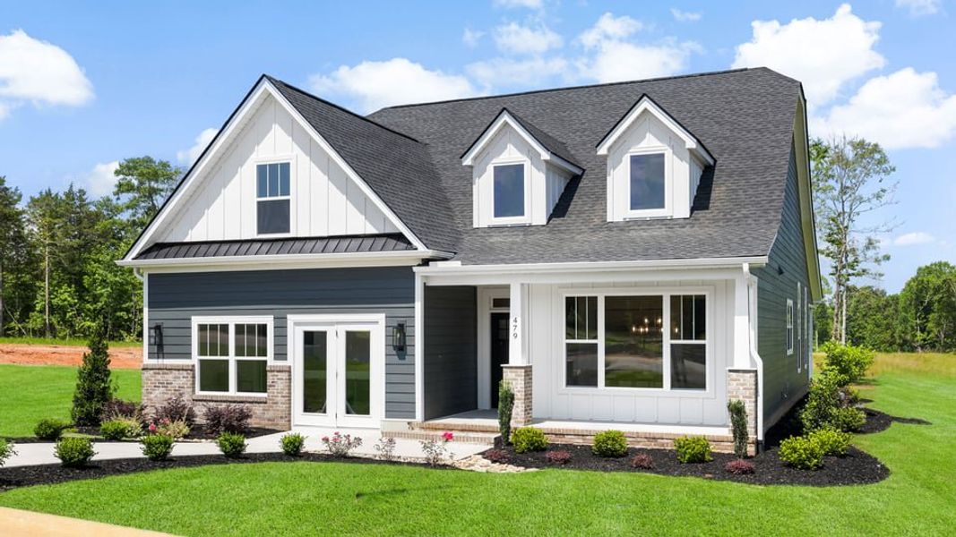 Front exterior of a home in the Arrowood Acres community, located in Enoree, SC (Image 3).