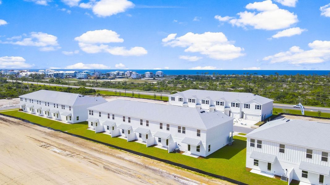 Front exterior of a home in the Salt Creek at Mexico Beach community, located in Mexico Beach, FL (Image 13).