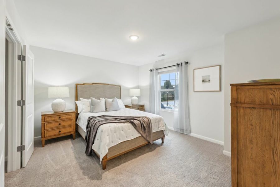 Furnished interior in a model home at Stephens Landing in Loganville (Image 28). Furnished interior in a model home at Stephens Landing in Loganville (Image 28).