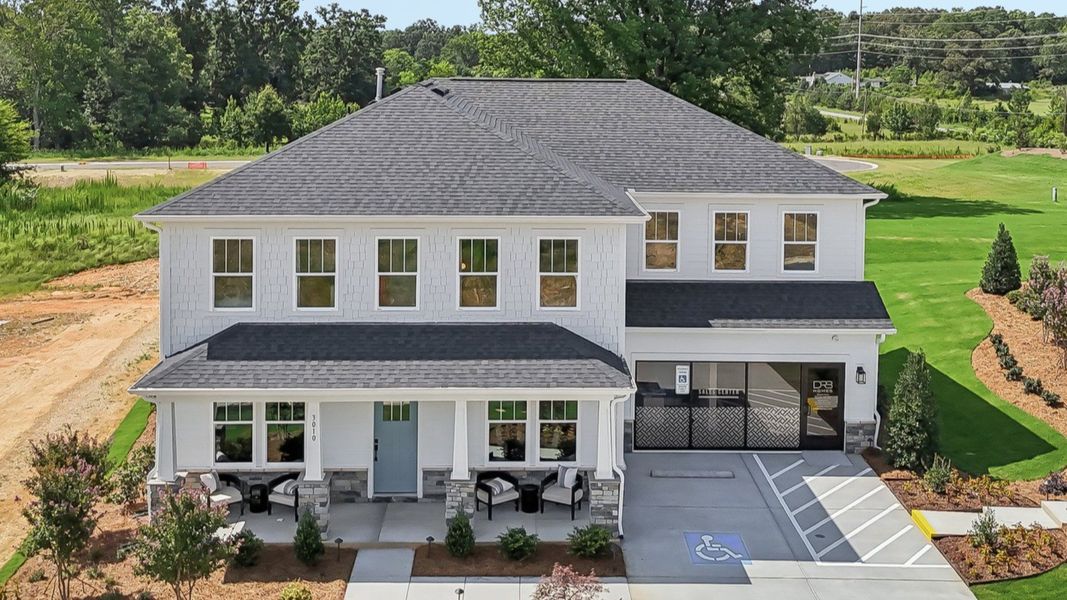 Front exterior of a home in the McBride community, located in Indian Trail, NC (Image 4).