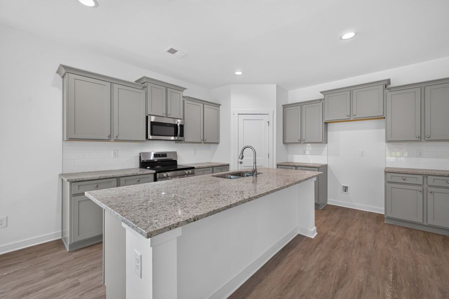 Furnished interior in a model home at Red Bird Manor in Jefferson (Image 41).