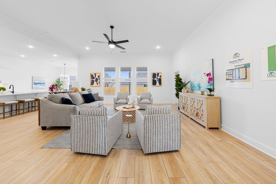 Houston Place - Crestview, FL - DSLD Homes - Comstock III H - Living Room