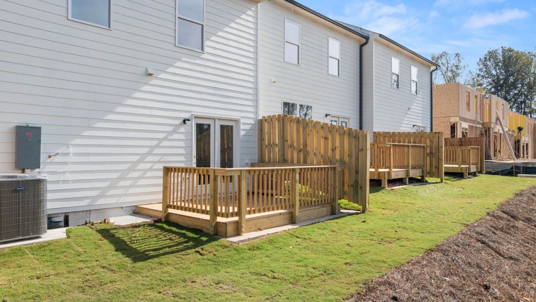 Exterior details of a home in Hughes Court, Dawsonville (Image 19).