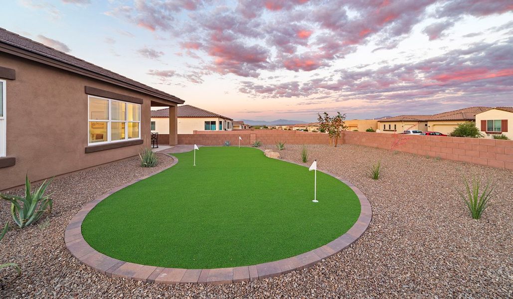 Exterior details of a home in Solterra, Green Valley (Image 11).