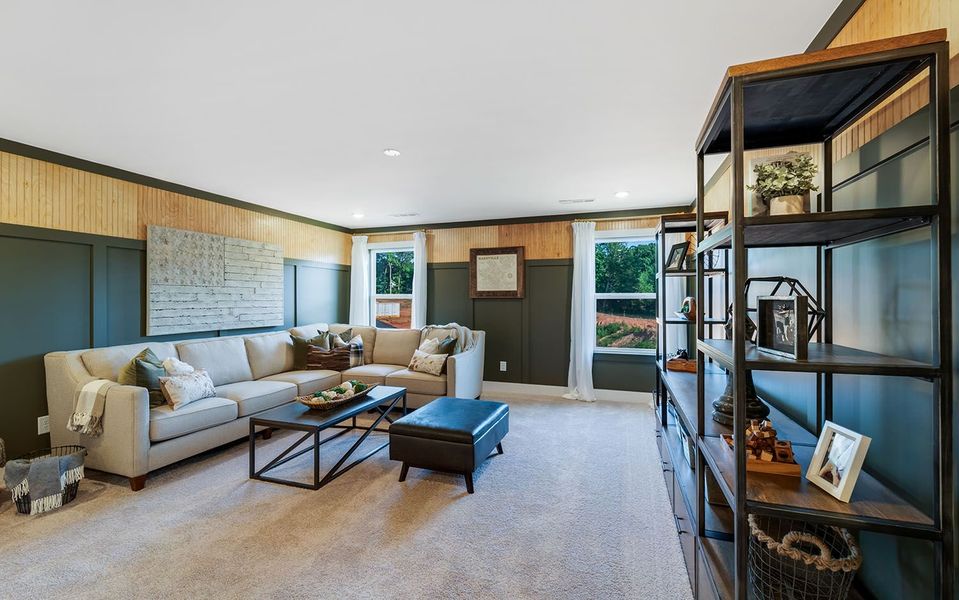 Furnished interior in a model home at Dorris Farm in White House (Image 32).