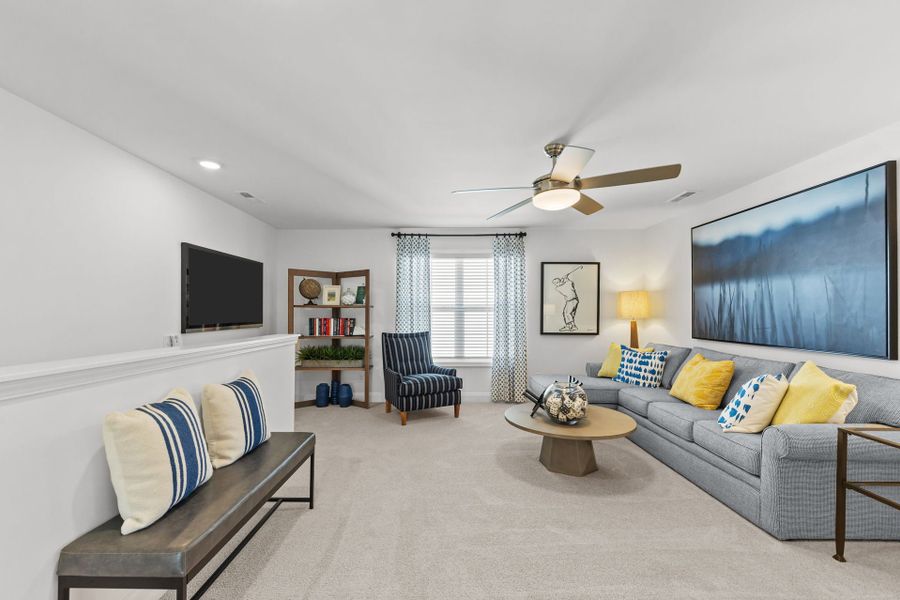 Furnished interior in a model home at Legacy Lakes in Aberdeen (Image 16).