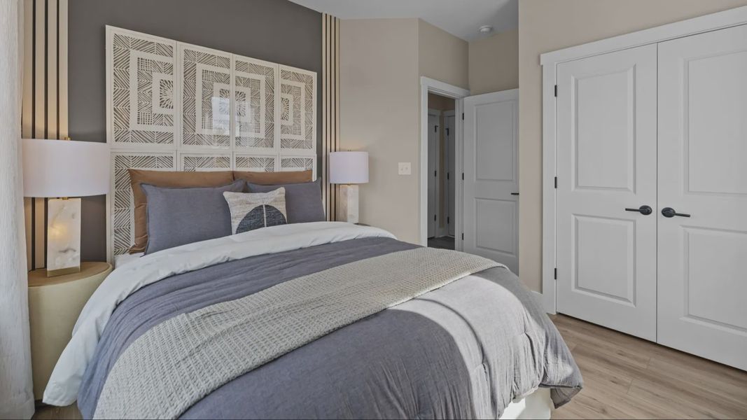 The Landon Plan by DRB Homes in River District Charlotte NC - Bedroom 1