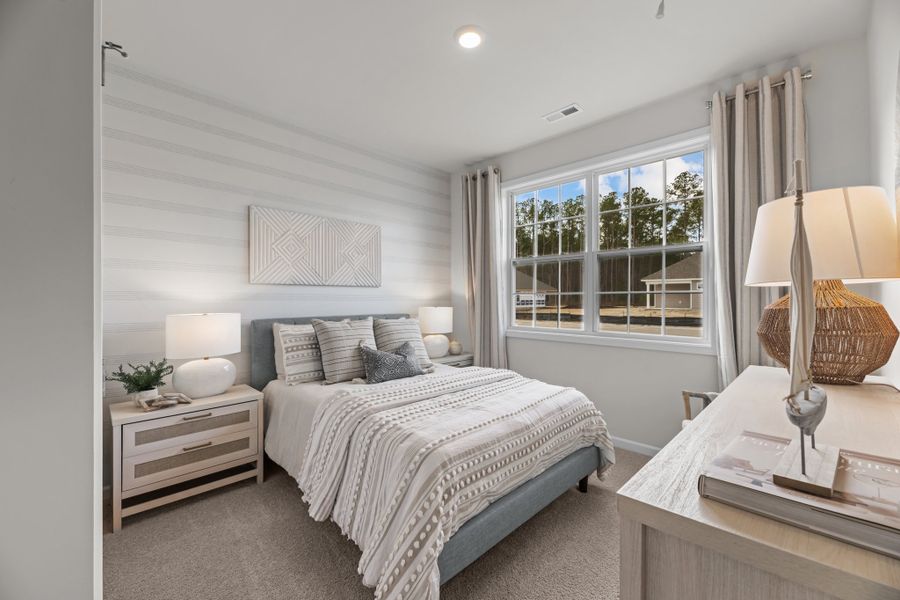 Furnished interior in a model home at Bayberry Park in New Bern (Image 31). Furnished interior in a model home at Bayberry Park in New Bern (Image 31).