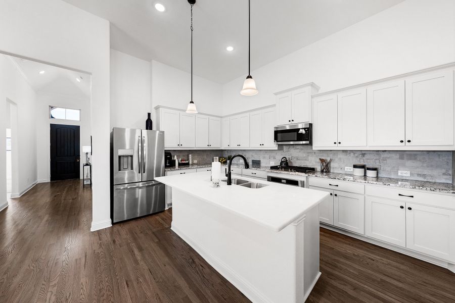 Furnished interior in a model home at Forest Ridge Estates in Greenville (Image 6).