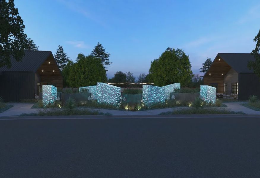 Open Wellness + Social Club Front Exterior Night View - 41 of 47