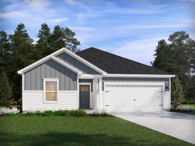 Front exterior of a home in the Palmetto Place community, located in Longs, SC (Image 10).