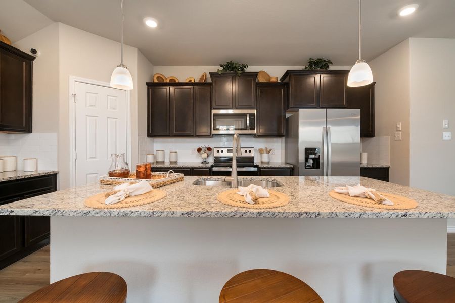 Furnished interior in a model home at Clayton Ranch in Copperas Cove (Image 13). Furnished interior in a model home at Clayton Ranch in Copperas Cove (Image 13).