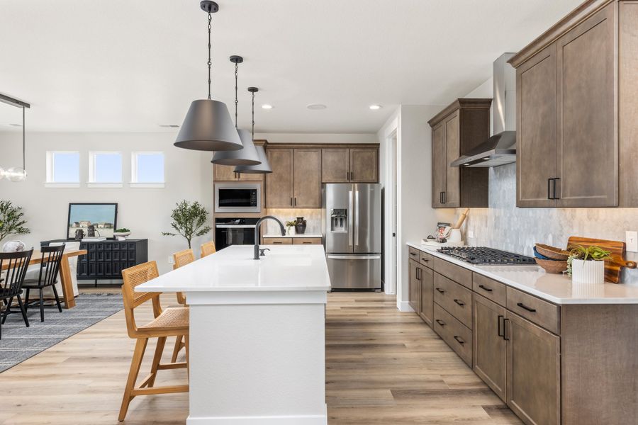 American Legend Homes' 40' Model in Sterling Ranch - Kitchen American Legend Homes' 40' Model in Sterling Ranch - Kitchen