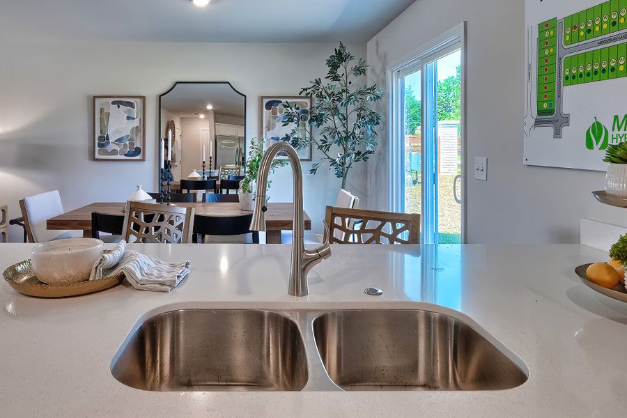 Furnished interior in a model home at Hunters Branch in Hopkins (Image 13).