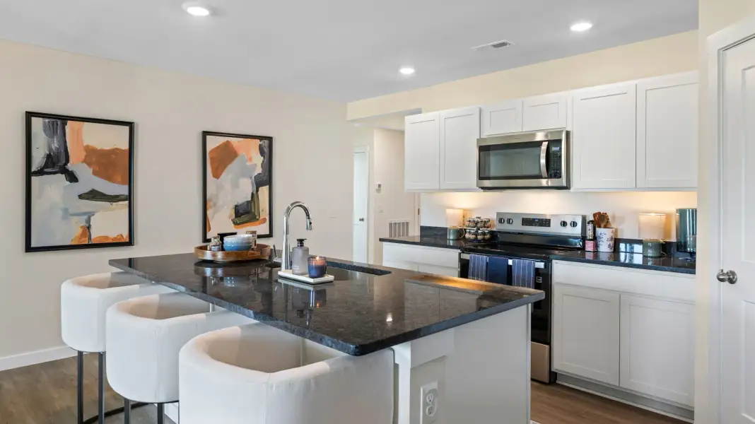 Furnished interior in a model home at Westland Ridge in Cleveland (Image 17).