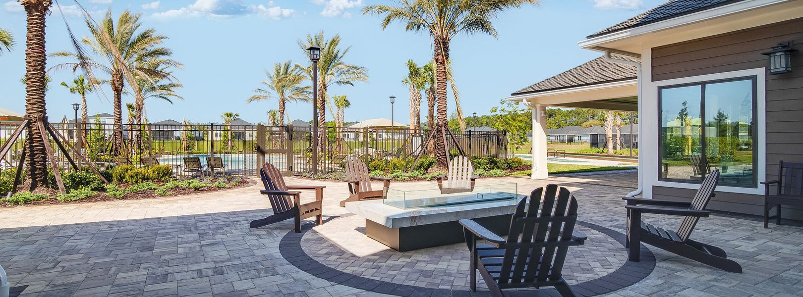 Edenbrooke Amenity Clubhouse Exterior Fire Pit 3of3 7325