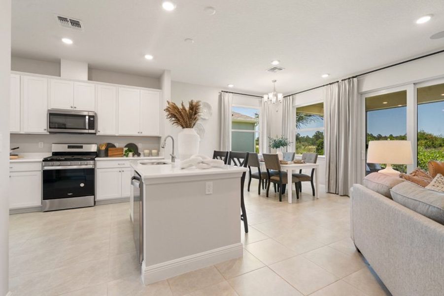 Furnished interior in a model home at Spirit Of Sebastian in Sebastian (Image 47). Furnished interior in a model home at Spirit Of Sebastian in Sebastian (Image 47).