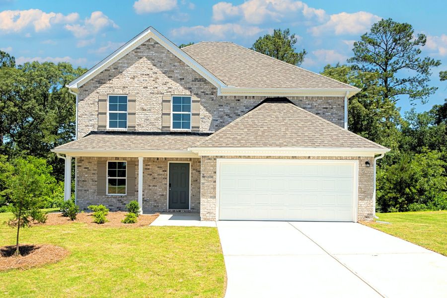 A showcase of a new construction home by Century Complete, highlighting their design and quality (Image 1).