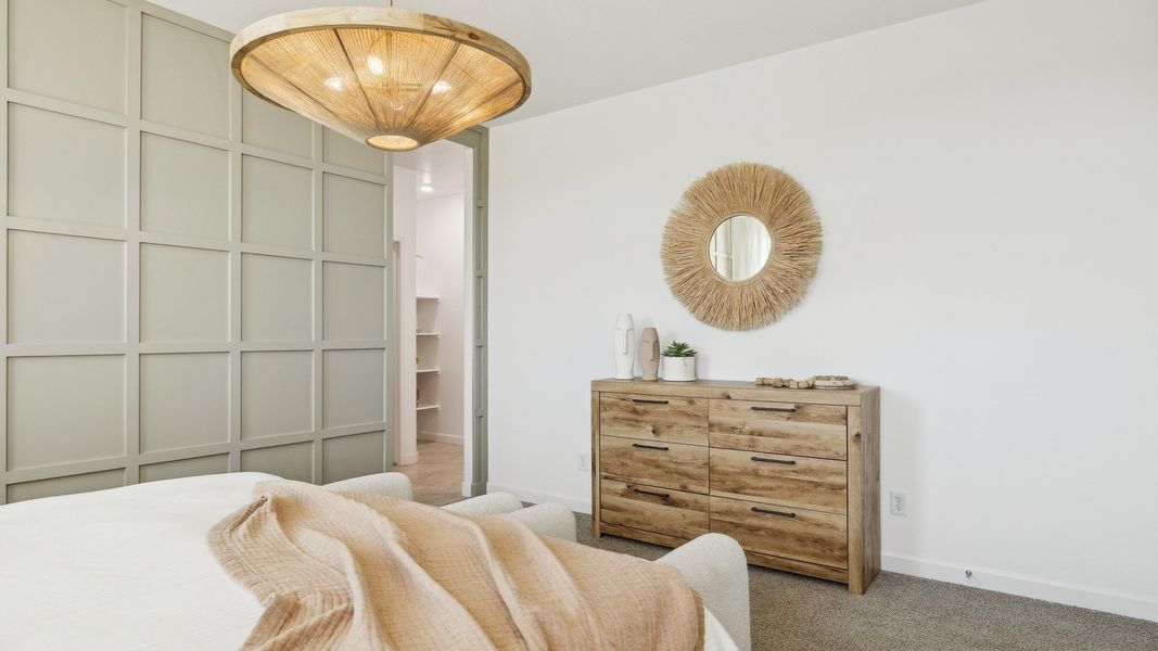 Furnished interior in a model home at Anthem at Merrill Ranch in Florence (Image 87).