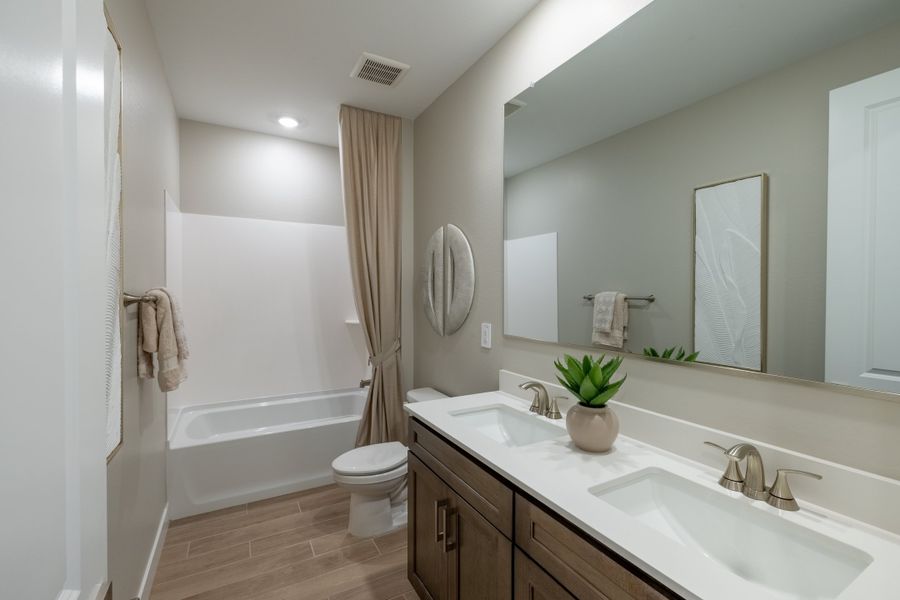 Furnished interior in a model home at Legacy Place in Glendale (Image 21). Furnished interior in a model home at Legacy Place in Glendale (Image 21).