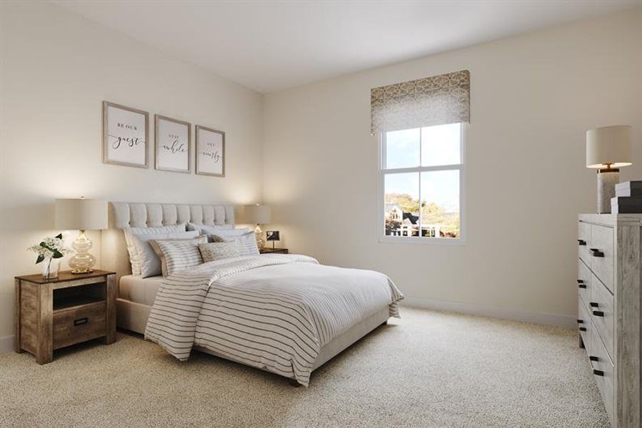 Extra bedrooms offer flexible space for guests, a home office, or hobbies—designed to fit your life.